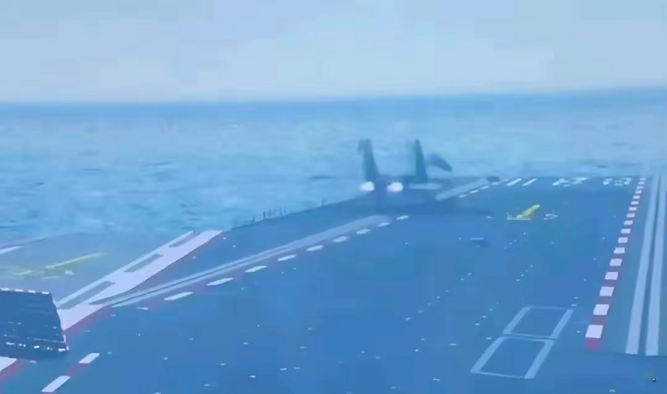 福建艦首次彈射殲-15，揭示中國海軍邁向新時代的里程碑事件，福建艦首次彈射殲-15，中國海軍新時代的里程碑事件