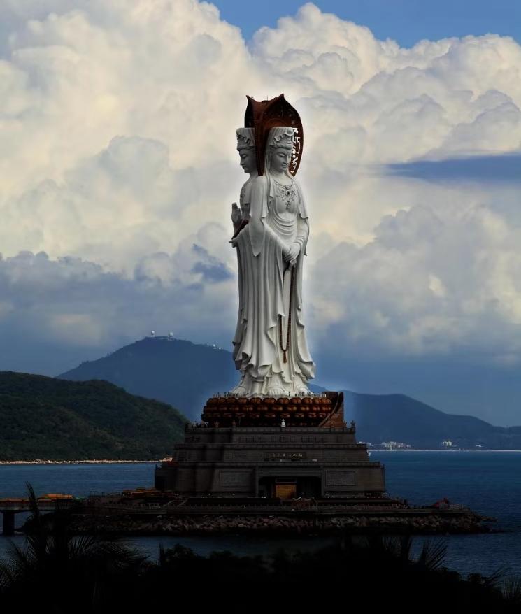南海觀音，神秘與莊嚴(yán)的海洋圣地，南海觀音，神秘莊嚴(yán)的海洋圣地
