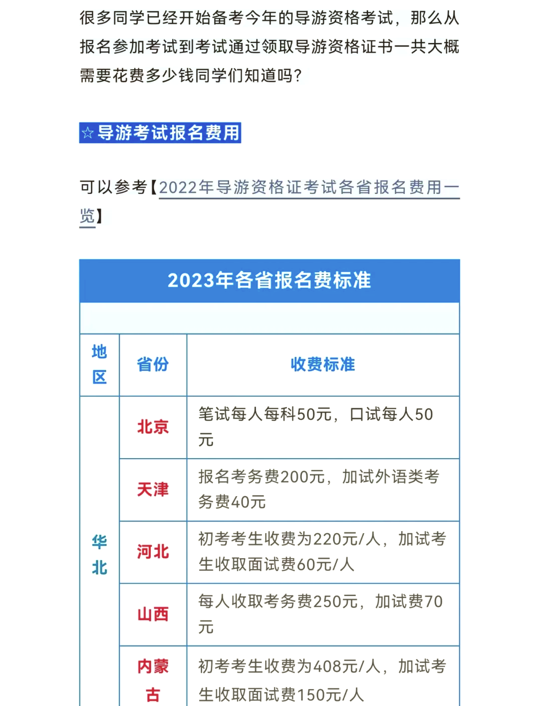 關(guān)于考個導(dǎo)游證需要多少錢的全面解析，全面解析，考導(dǎo)游證所需費用一覽