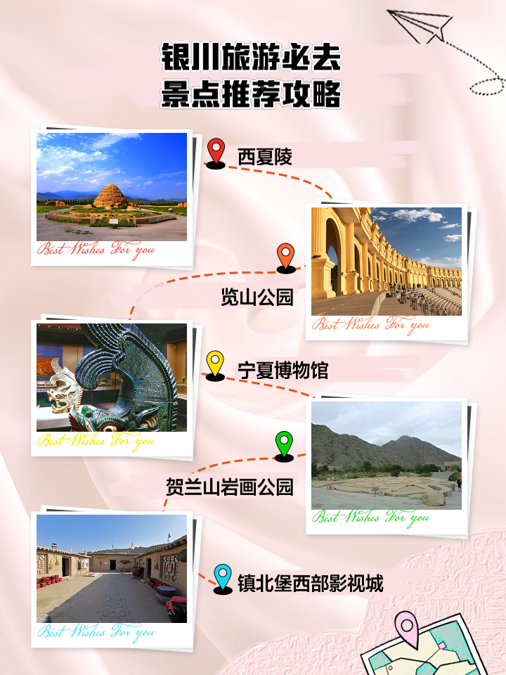 銀川市內(nèi)必去的五大景點——探索魅力之旅，銀川五大必游景點——魅力之旅探索